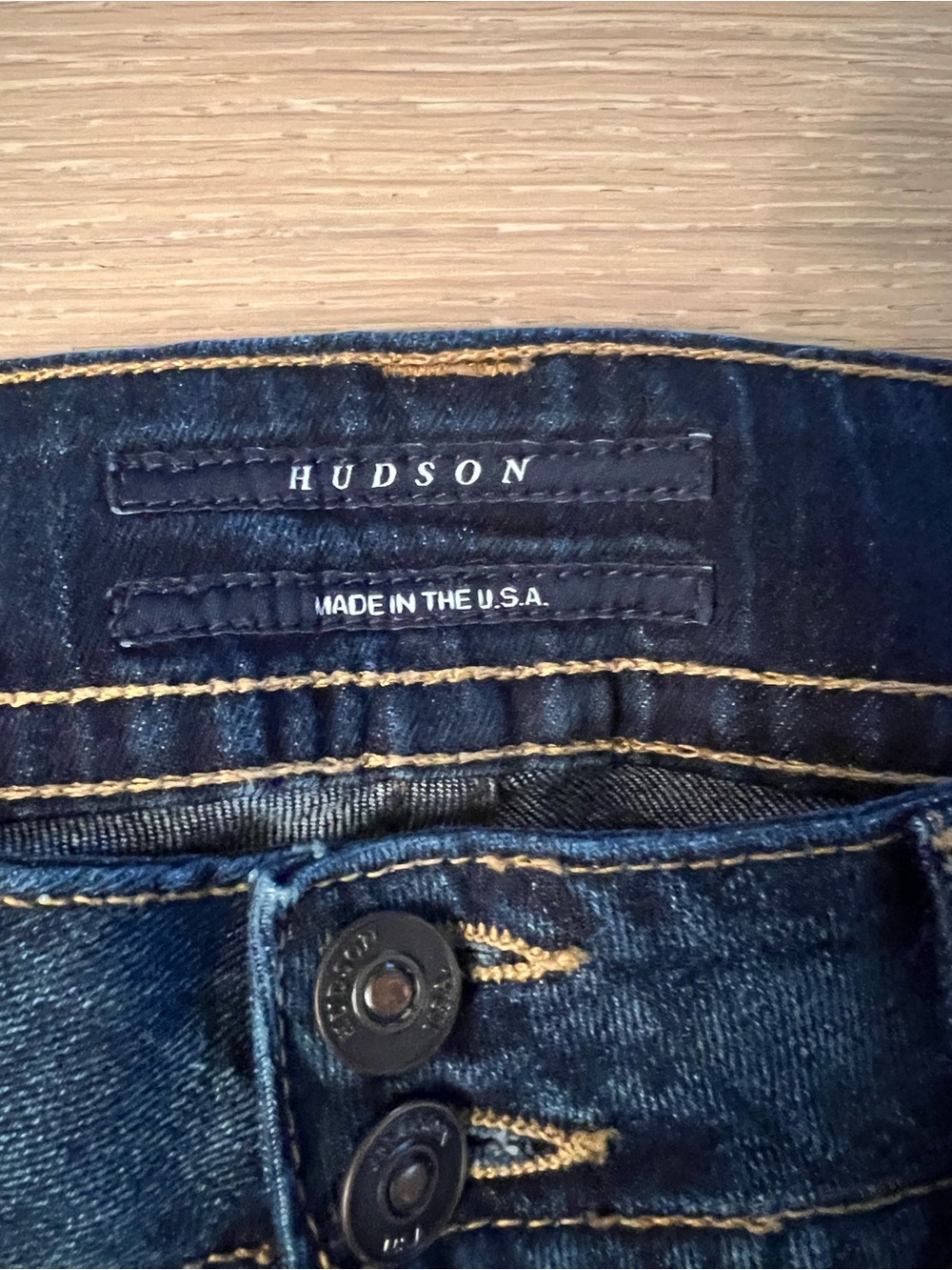 Hudson Jeans Dark Blue Boot Cut Denim